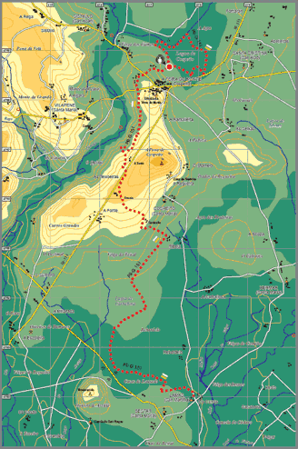 Mapa PR-G 151