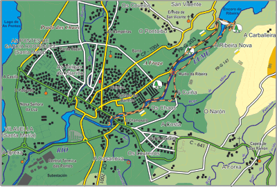 Mapa PR-G 203